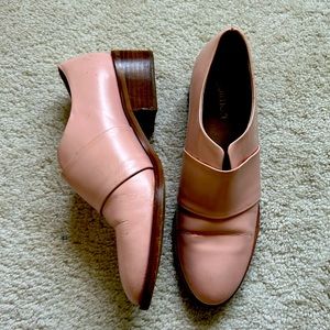 Pink Leather Shoes